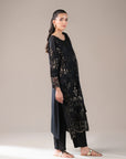 Buy Raw Silk Suit with Embroidered Chiffon Dupatta – Pakistani Formal Dress in Karachi