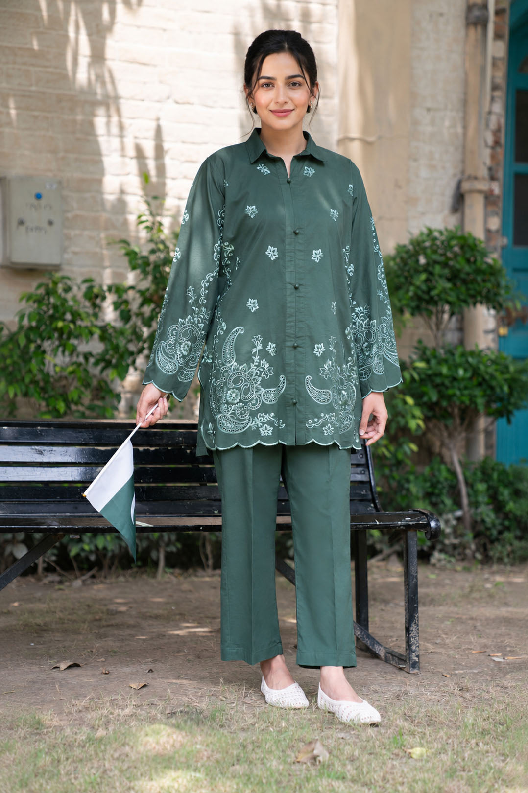 2 Piece Embroidered Lawn Suit