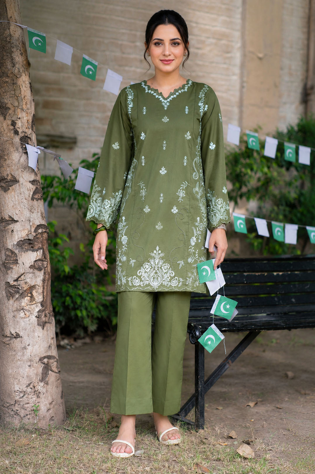 2 Piece Embroidered Lawn Suit