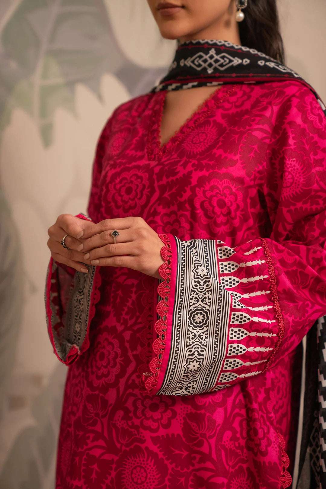 3 Piece Printed Lawn Suit