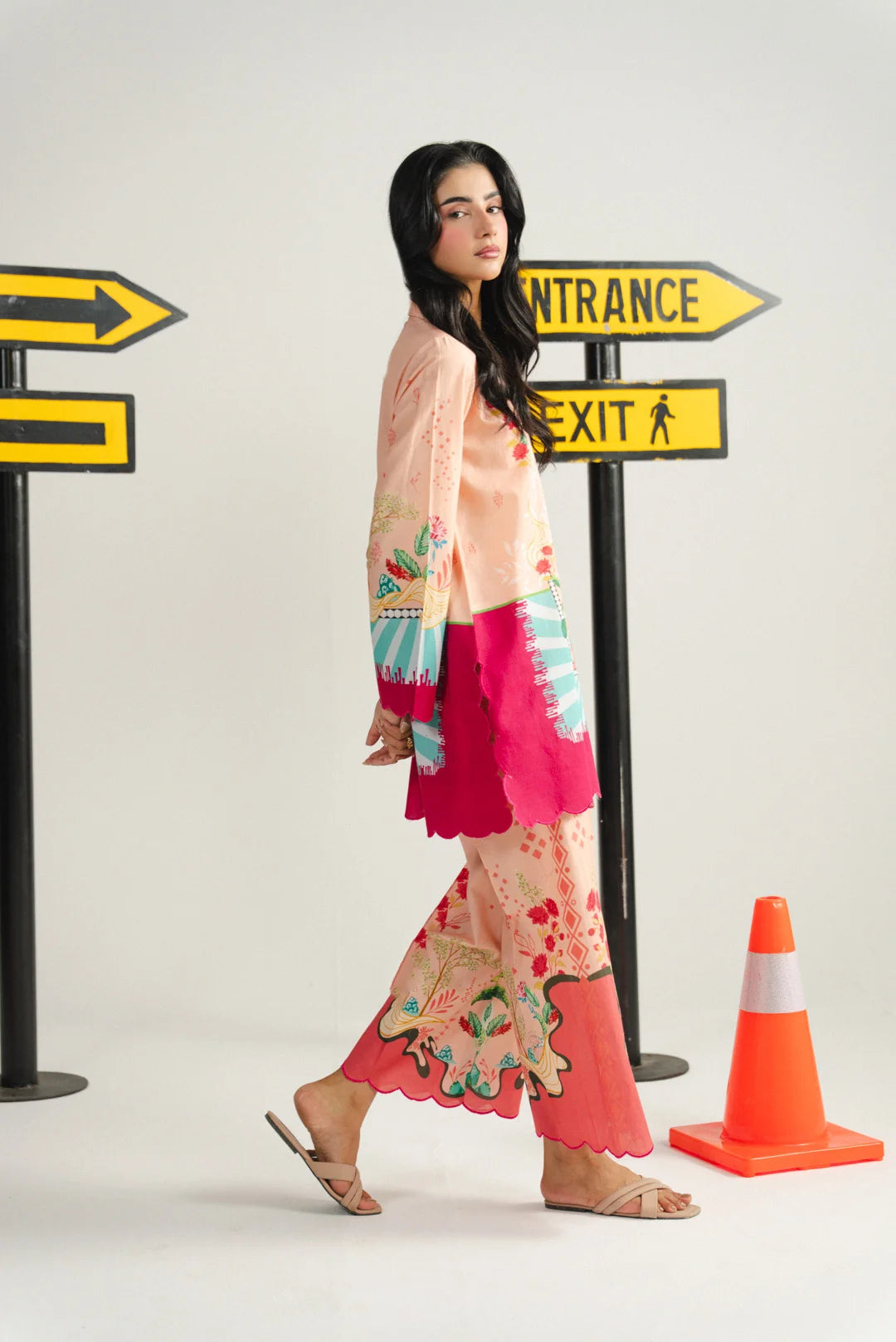 2 Piece Printed Lawn Suit