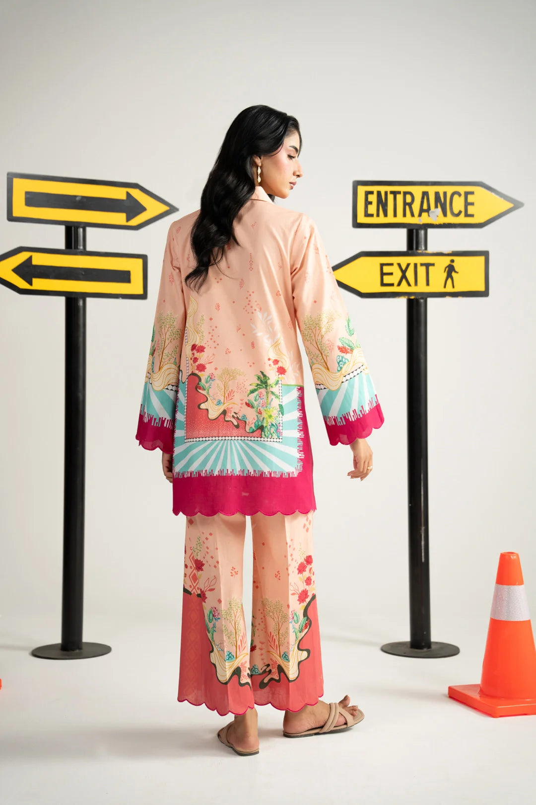 2 Piece Printed Lawn Suit