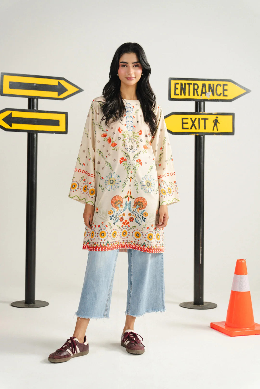 1 Piece Printed Lawn Shirt
