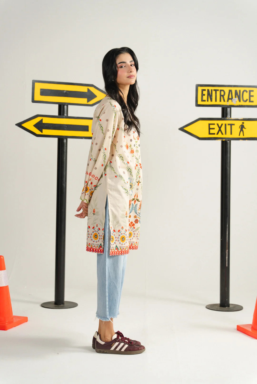 1 Piece Printed Lawn Shirt