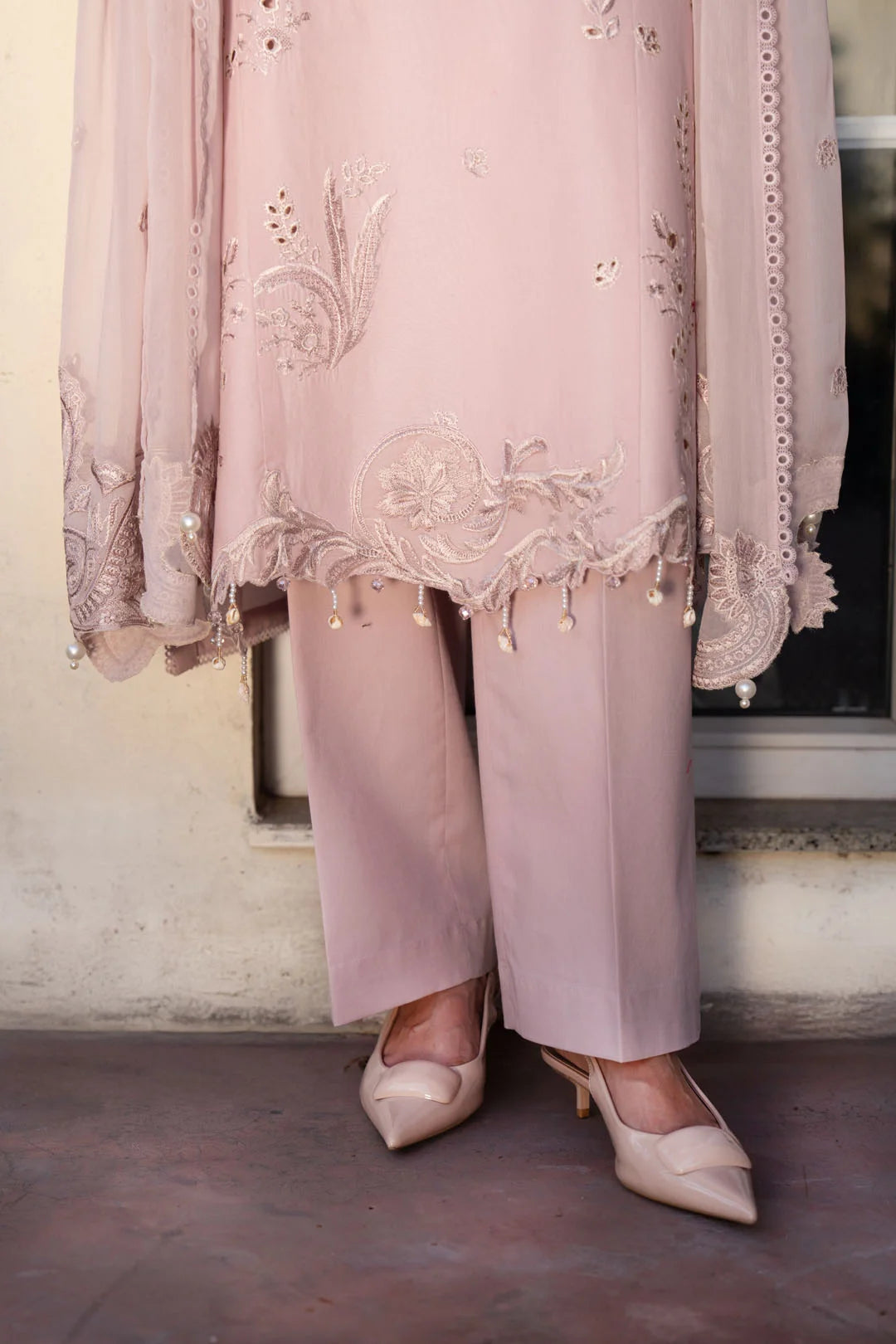 3 Piece Embroidered Lawn Suit Unstitched - 26