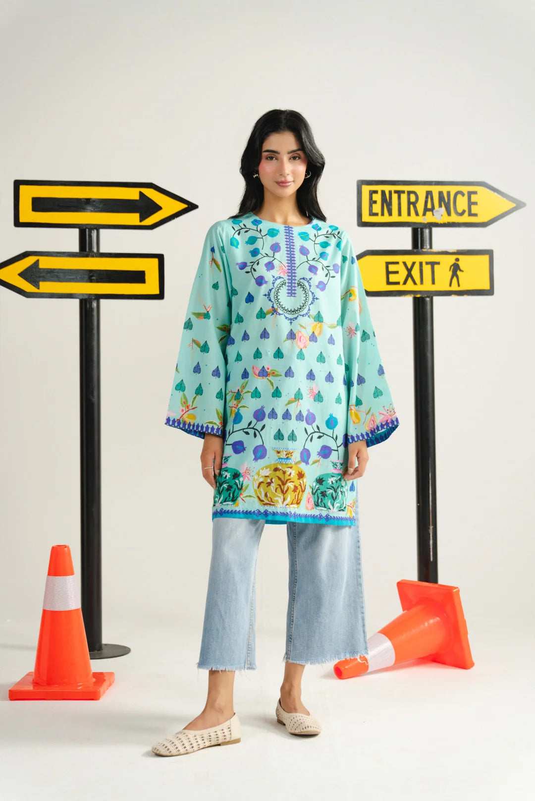 1 Piece Printed Lawn Shirt Pret SS - 26