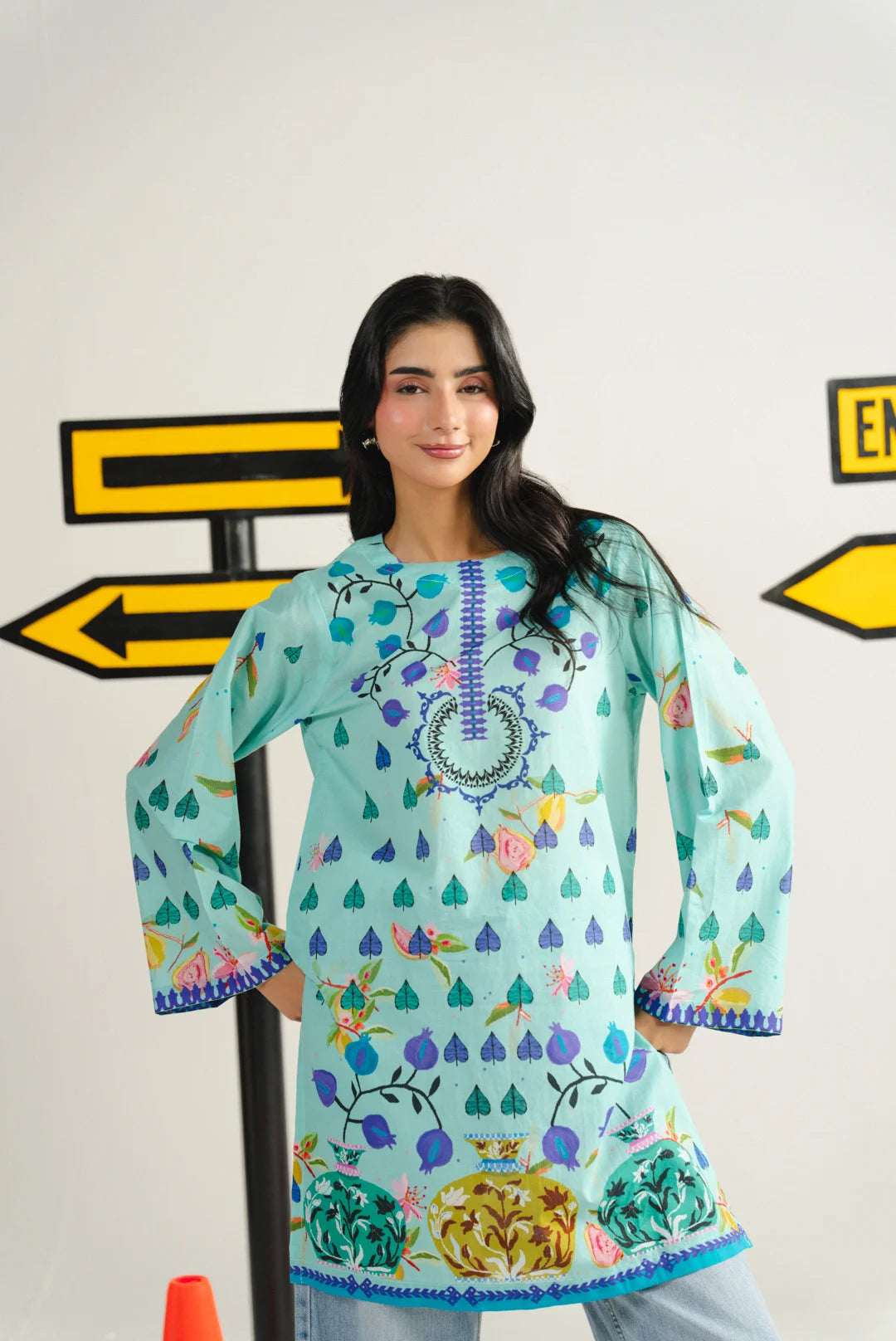 1 Piece Printed Lawn Shirt Pret SS - 26