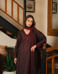 3 Piece Embroidered Lawn Suit Unstitched - 26