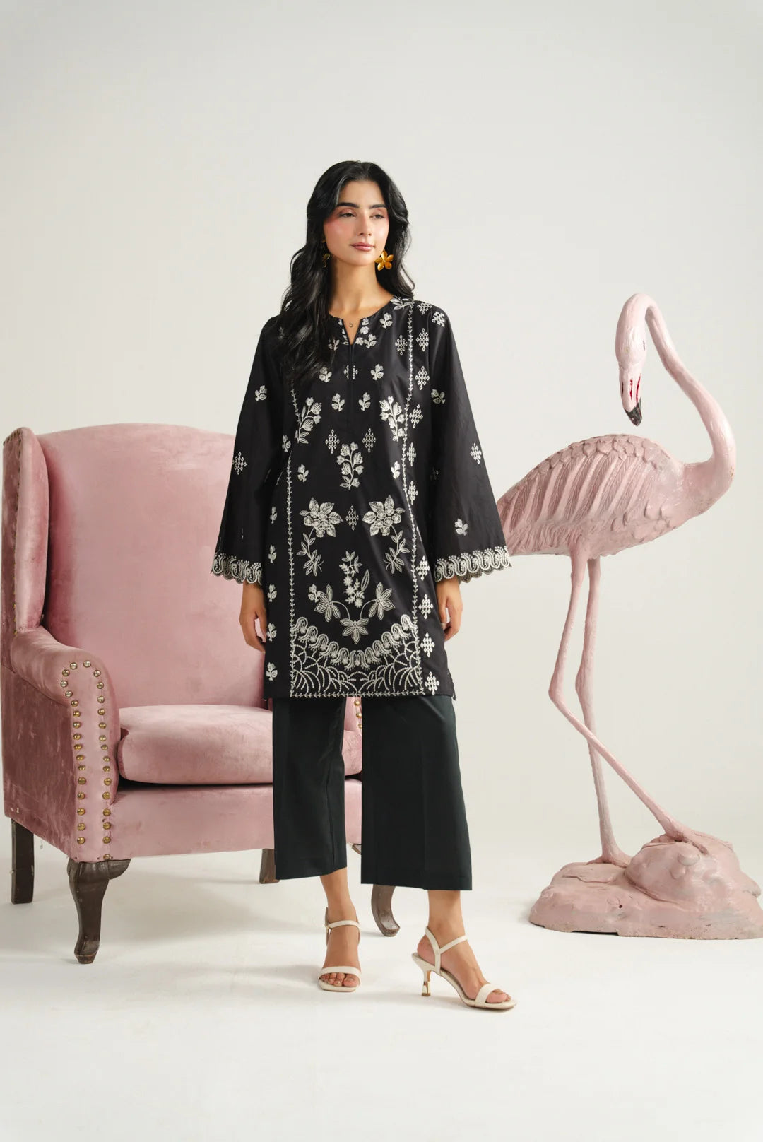 1 Piece Embroidered Lawn Shirt Pret SS - 26