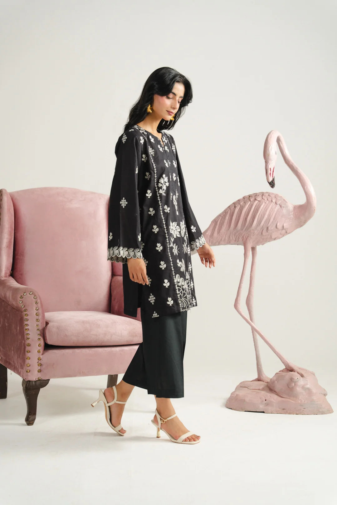 1 Piece Embroidered Lawn Shirt Pret SS - 26