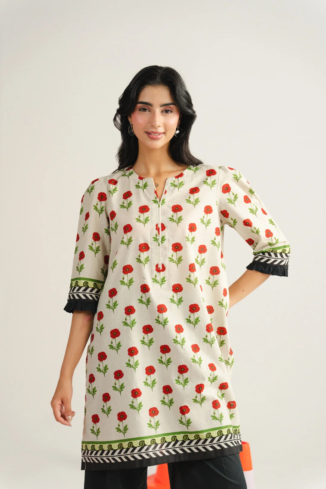 1 Piece Printed Lawn Shirt Pret SS - 26