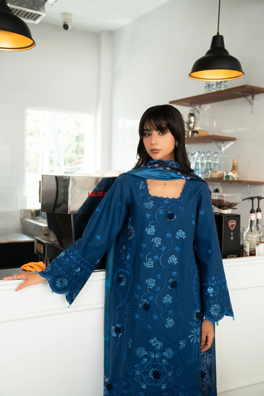 3 Piece Embroidered Lawn Suit