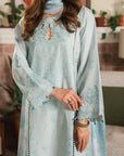 3 Piece Embroidered Lawn Suit Unstitched - 26
