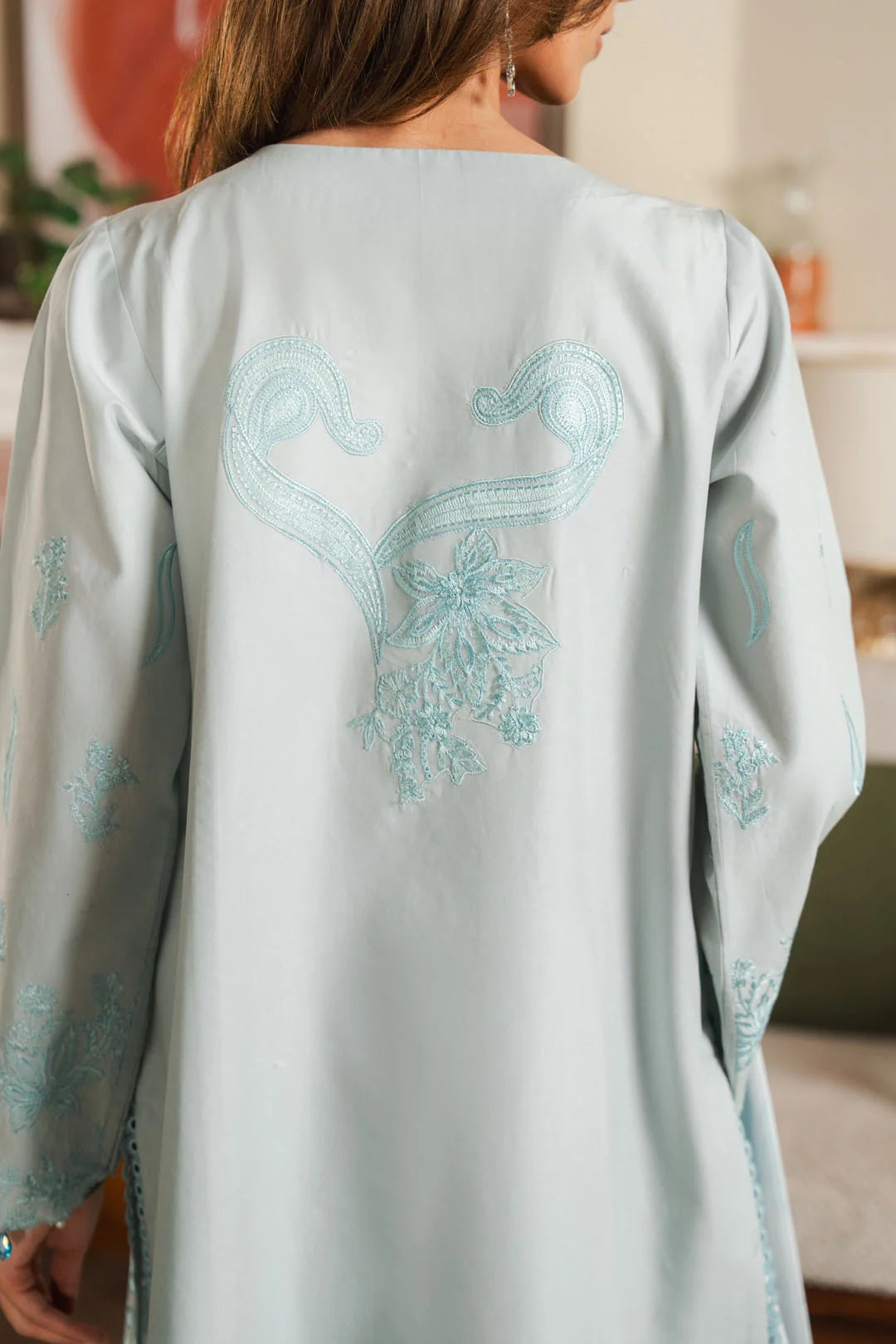 3 Piece Embroidered Lawn Suit Unstitched - 26