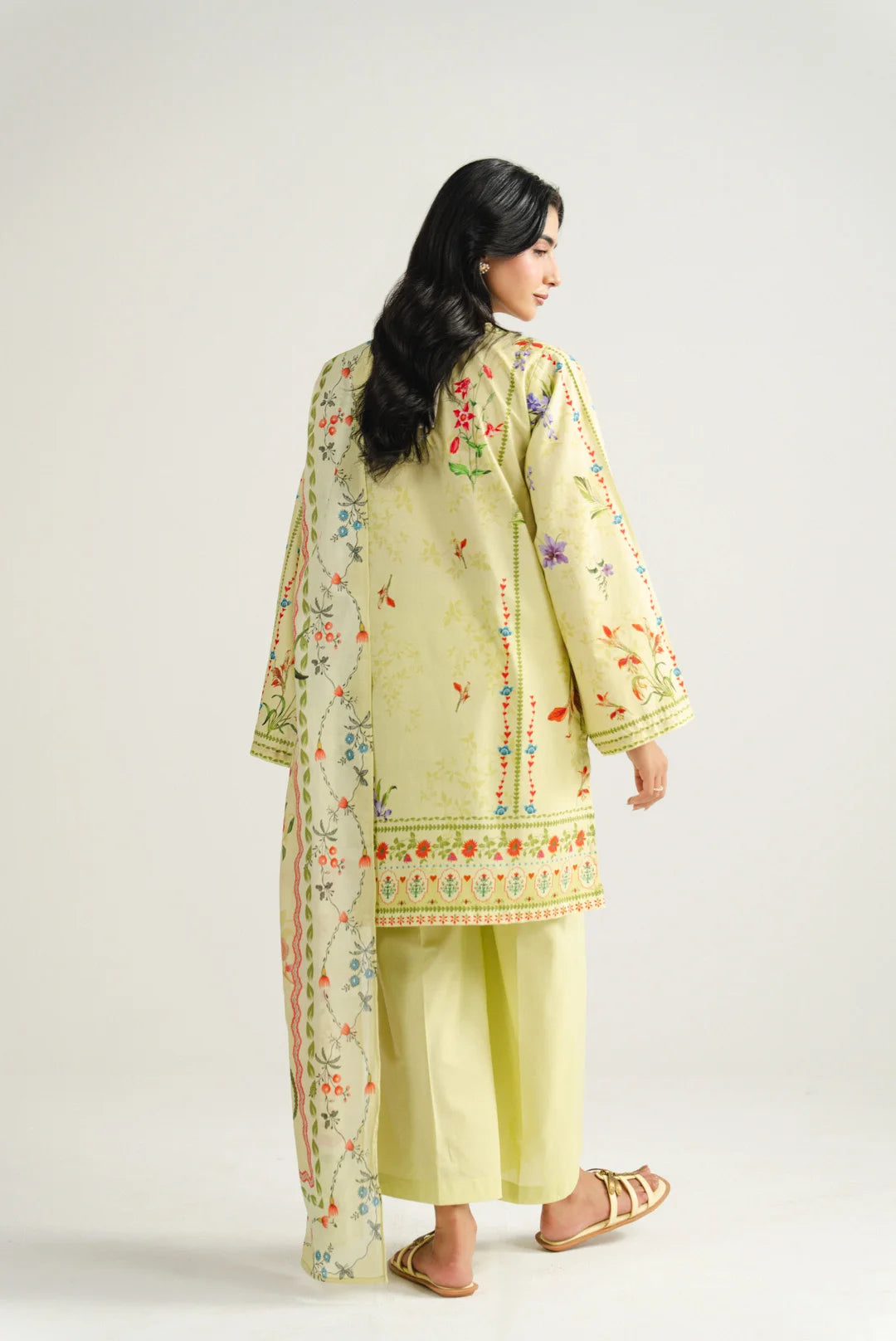 3 Piece Printed Lawn Suit