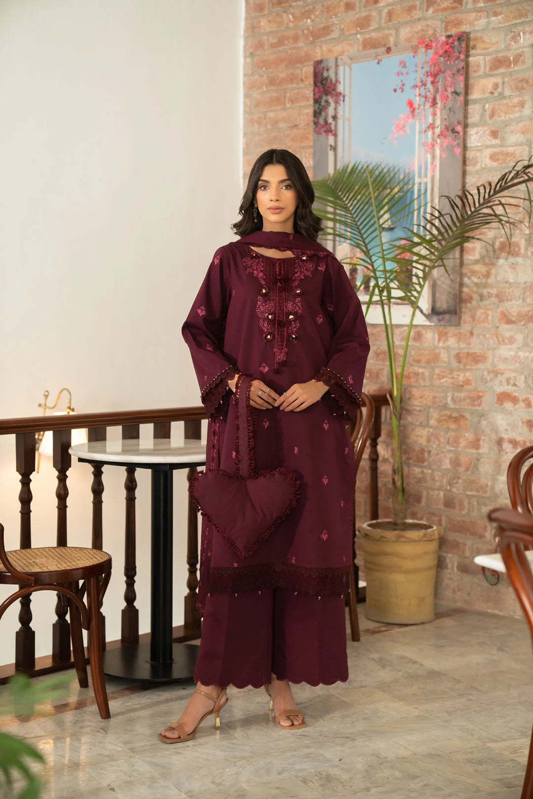 3 Piece Printed Lawn Suit Pret SS - 26