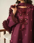 3 Piece Embroidered Lawn Suit
