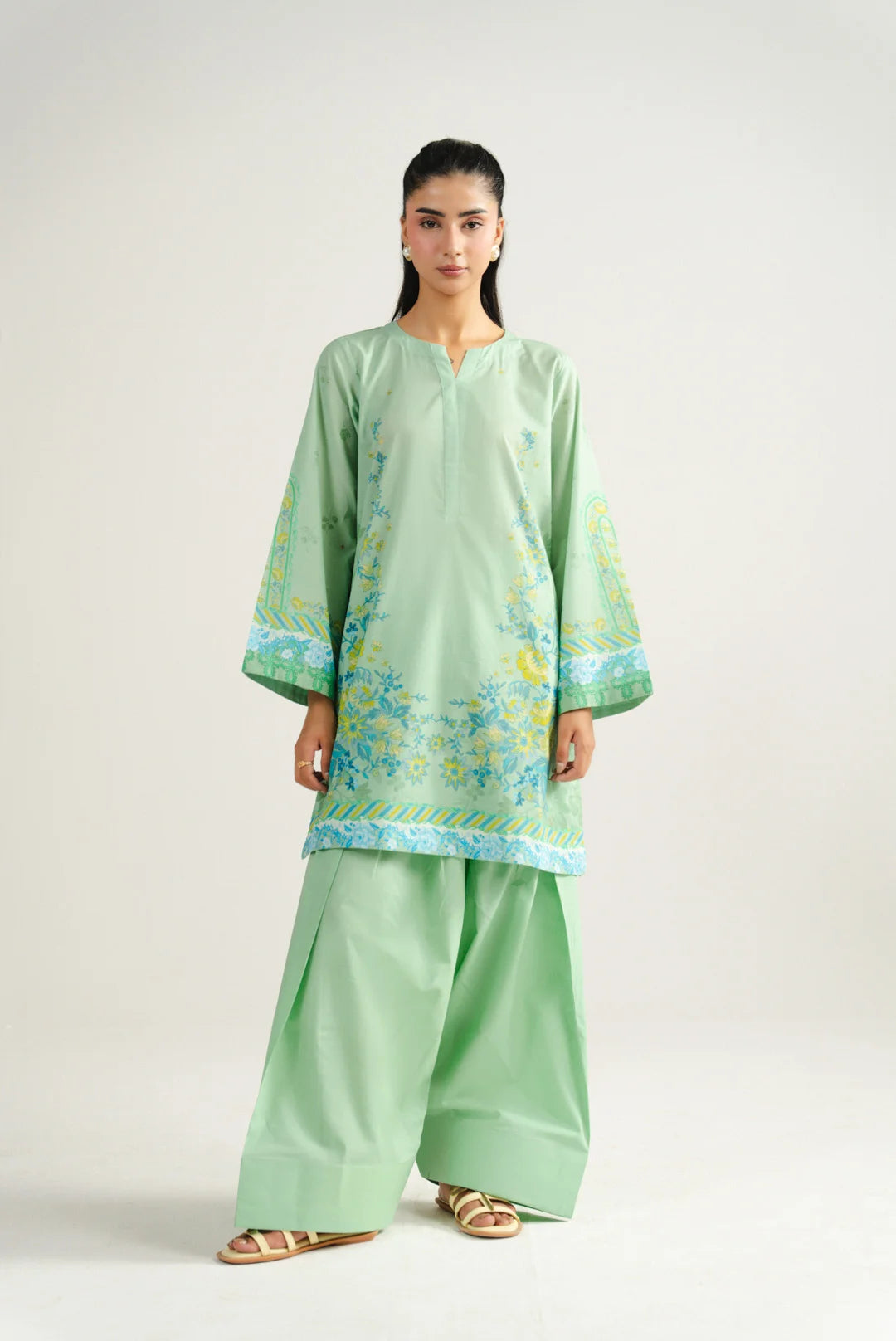 2 Piece Printed Lawn Suit