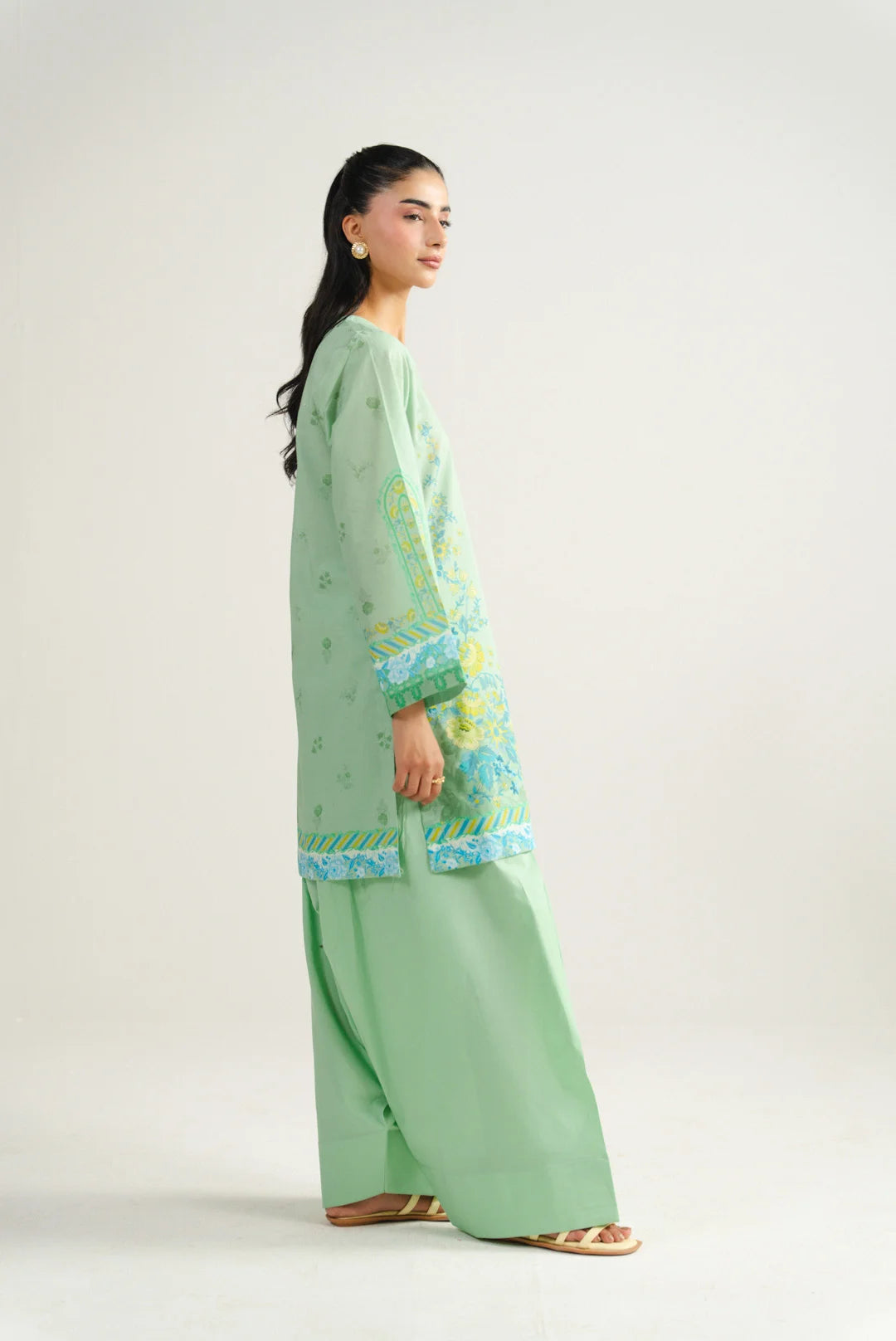 2 Piece Printed Lawn Suit