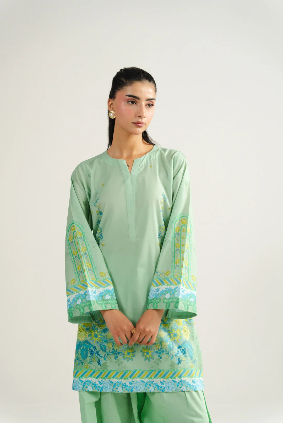 2 Piece Printed Lawn Suit