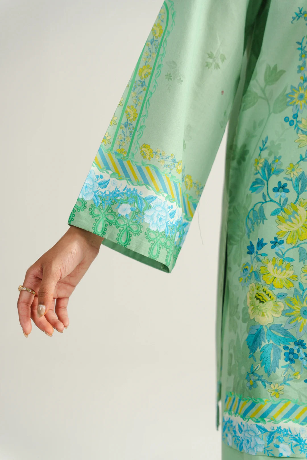 2 Piece Printed Lawn Suit