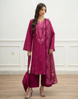 3 Piece Embroidered Lawn Suit