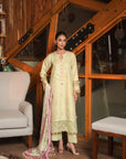 3 Piece Embroidered Lawn Suit