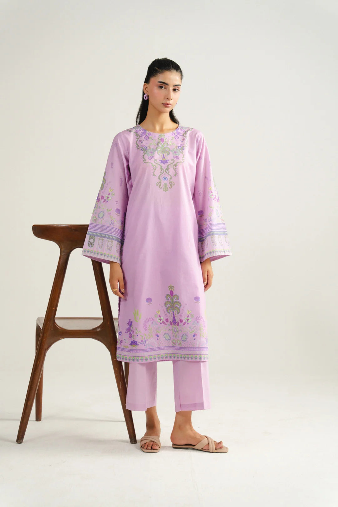 2 Piece Printed Lawn Suit