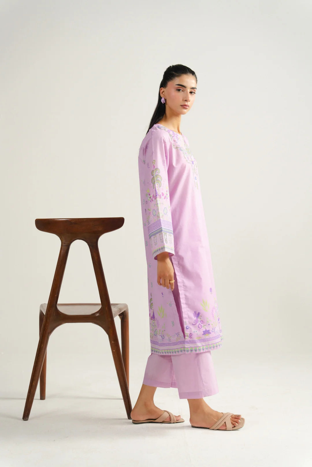2 Piece Printed Lawn Suit