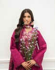 3 Piece Embroidered Lawn Suit