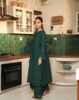 3 Piece Embroidered Lawn Suit Unstitched - 26
