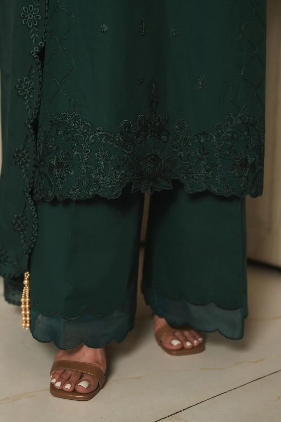 3 Piece Embroidered Lawn Suit Unstitched - 26