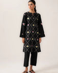2 Piece Embroidered Cambric Suit