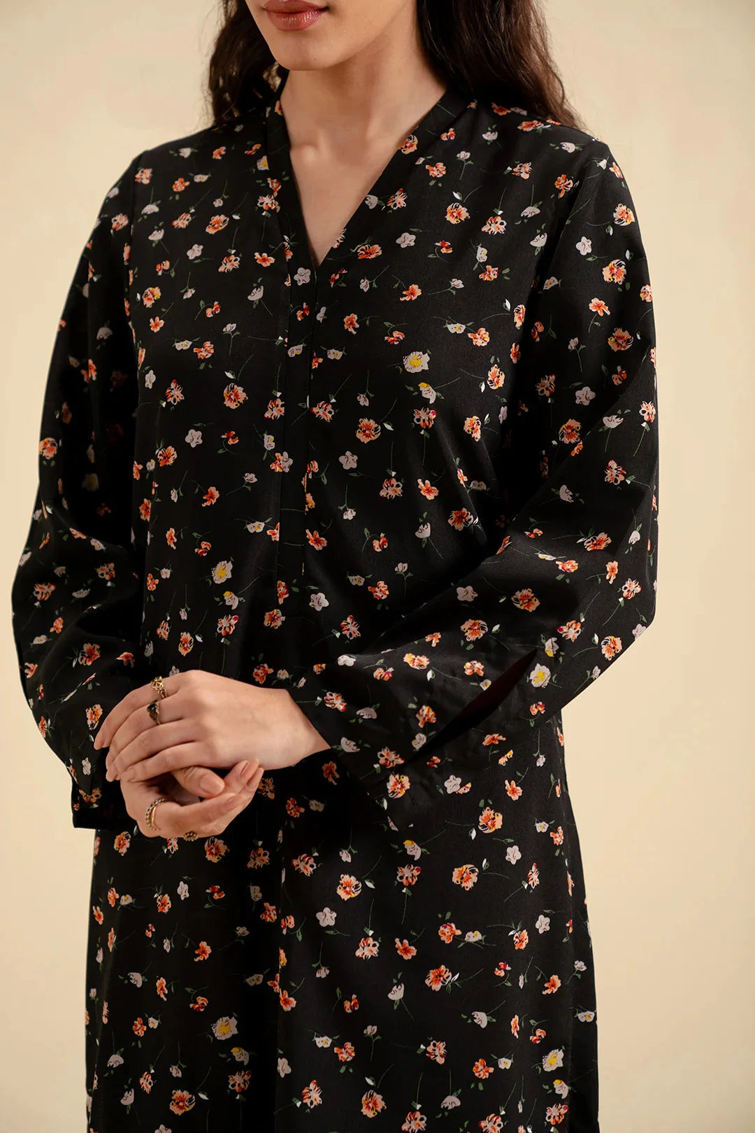2 Piece Printed Suit Pret SS - 25