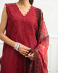 3 Piece Embroidered Lawn Suit