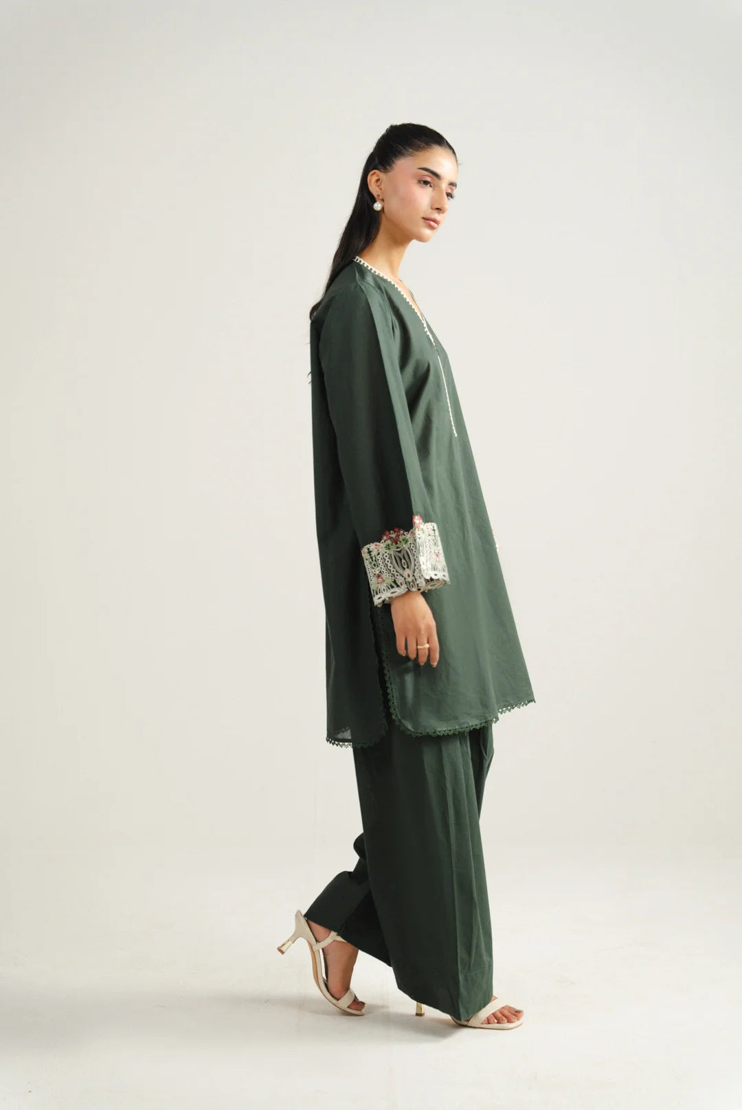2 Piece Embroidered Lawn Suit
