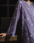 2 Piece Embroidered Cambric Suit