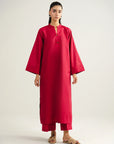 2 Piece Solid Lawn Suit
