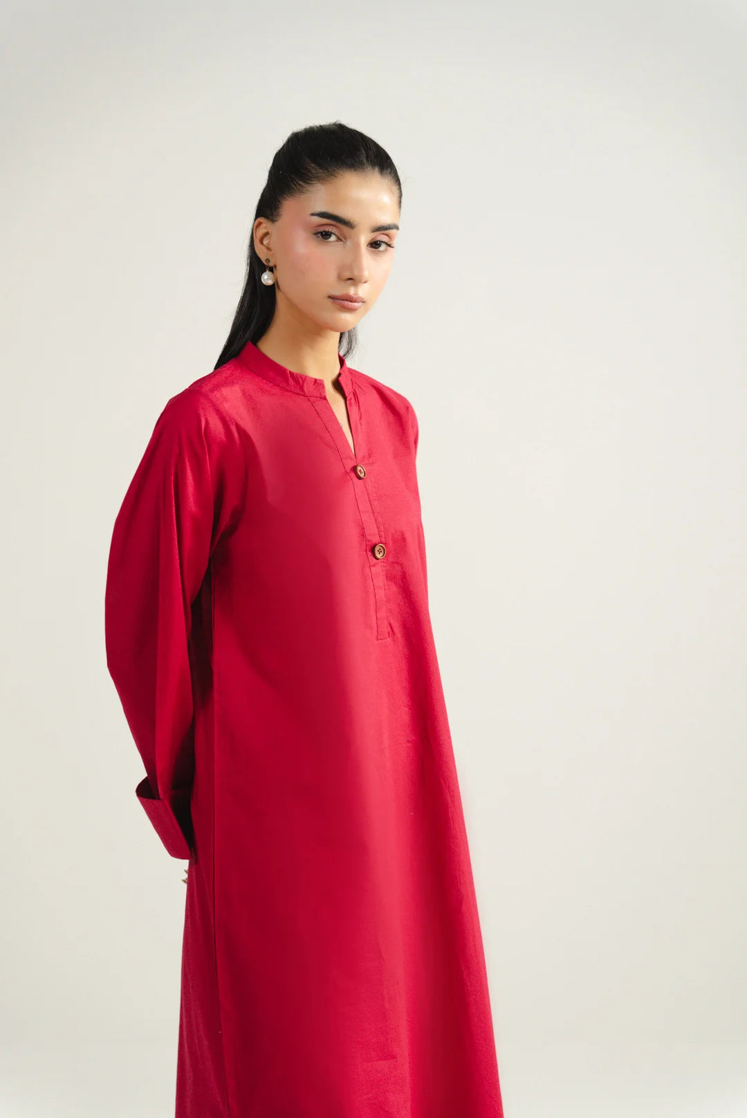 2 Piece Solid Lawn Suit