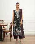3 Piece Embroidered Lawn Suit