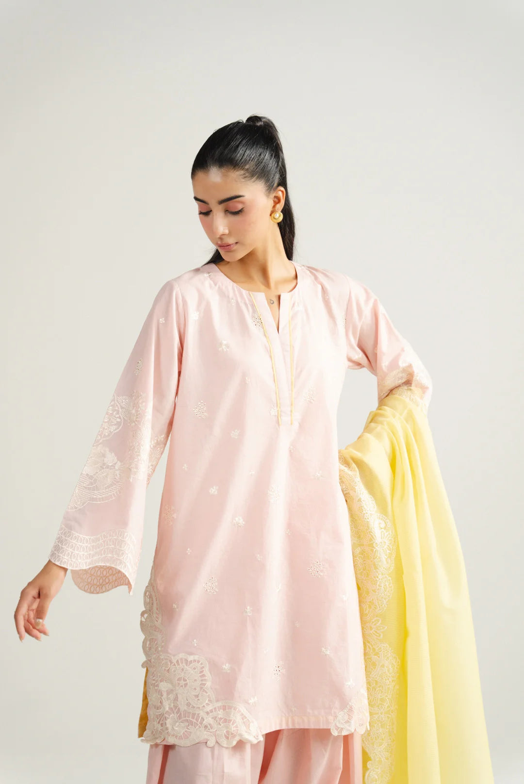 3 Piece Embroidered Lawn Suit