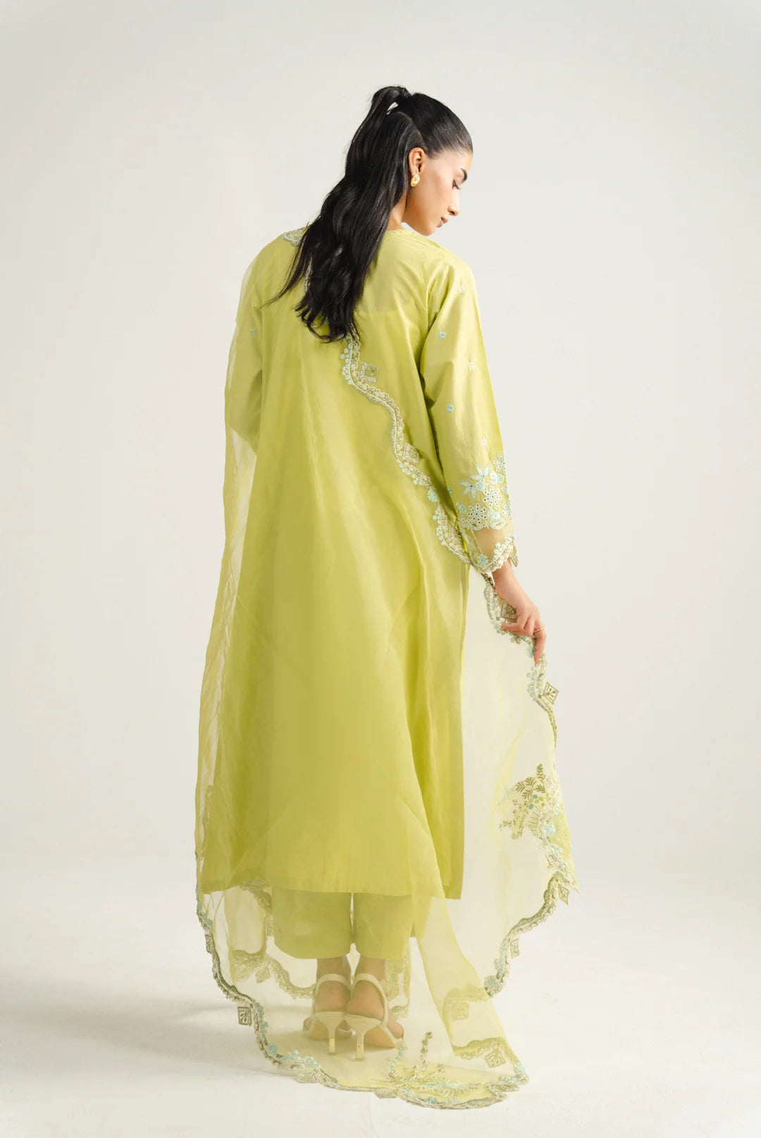 3 Piece Embroidered Lawn Suit Pret SS - 26