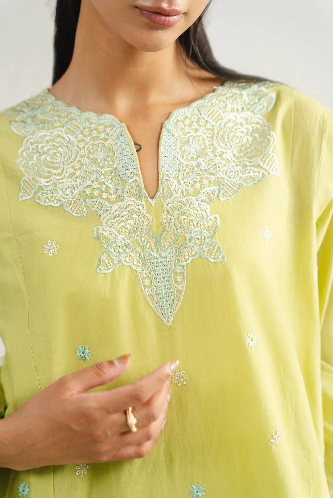 3 Piece Embroidered Lawn Suit Pret SS - 26