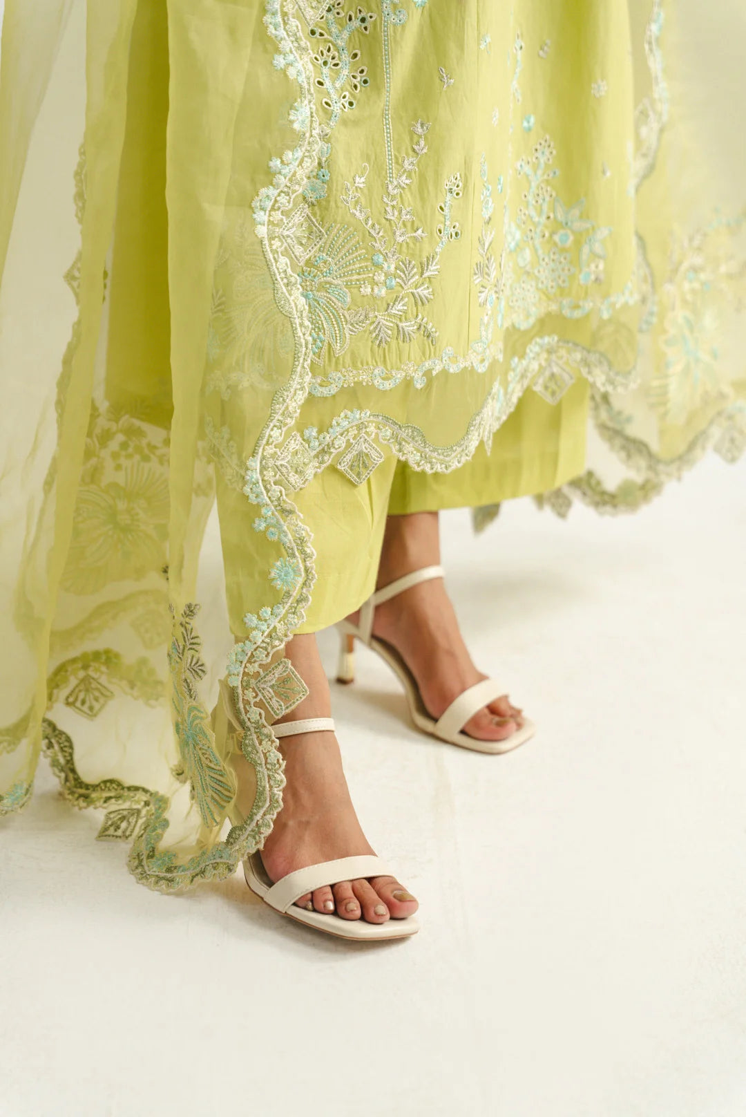 3 Piece Embroidered Lawn Suit Pret SS - 26