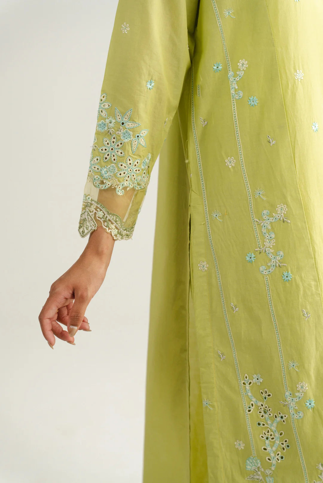 3 Piece Embroidered Lawn Suit Pret SS - 26