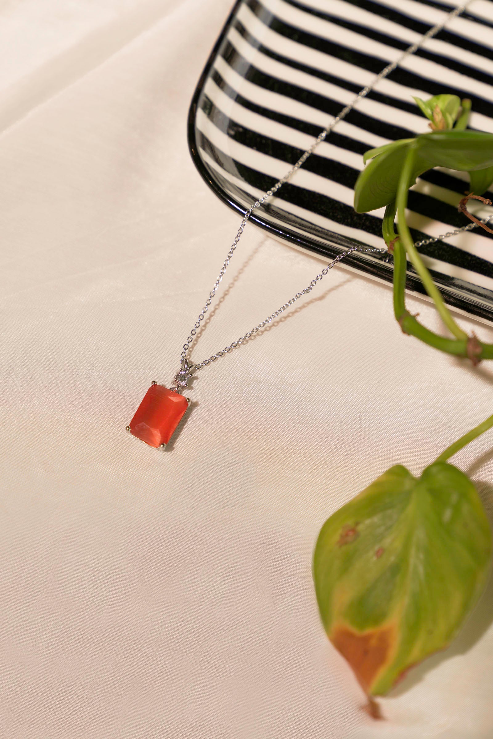 Rust Stone Necklace Beyond East Official
