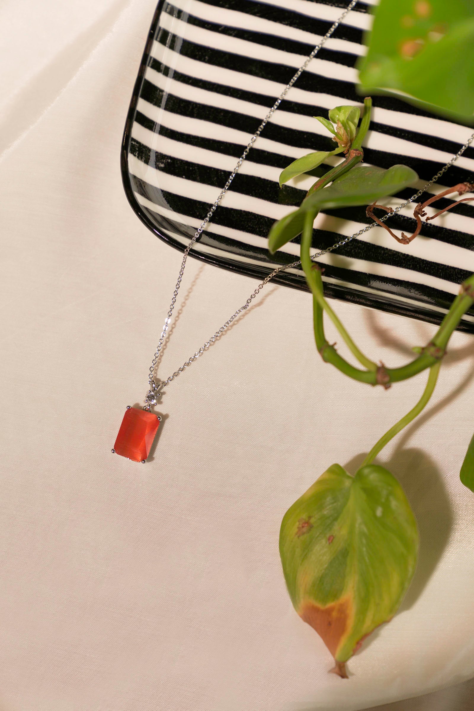 Rust Stone Necklace Beyond East Official