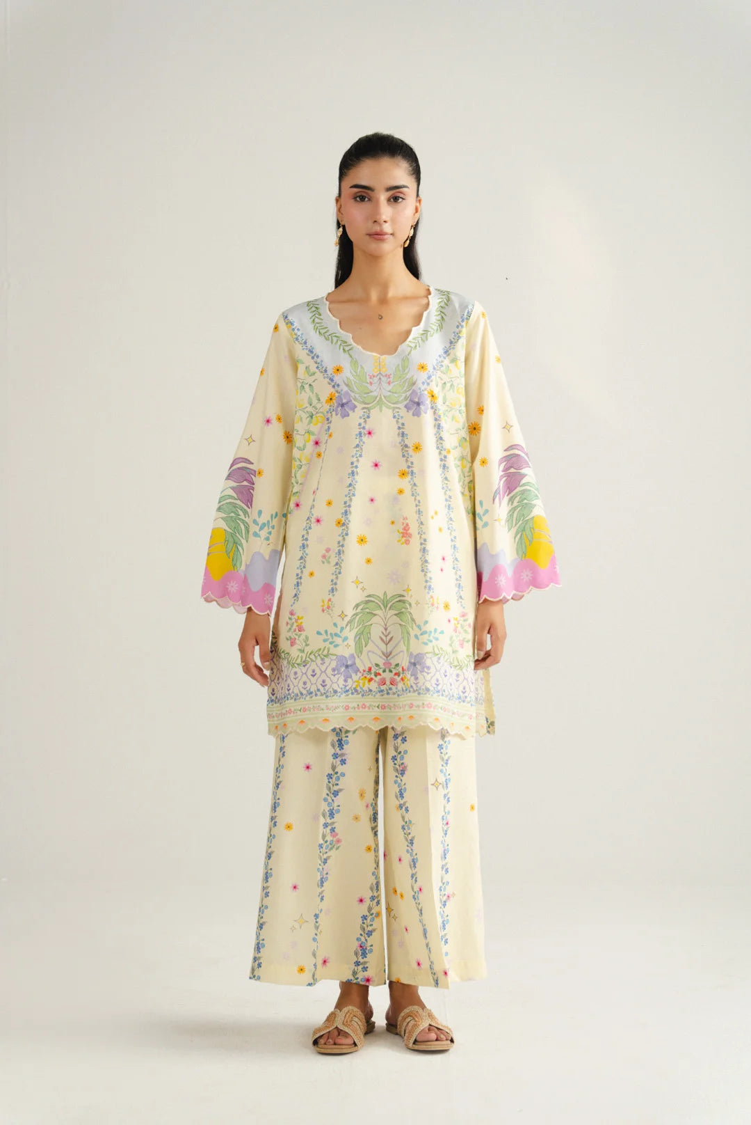 2 Piece Embroidered Lawn Suit