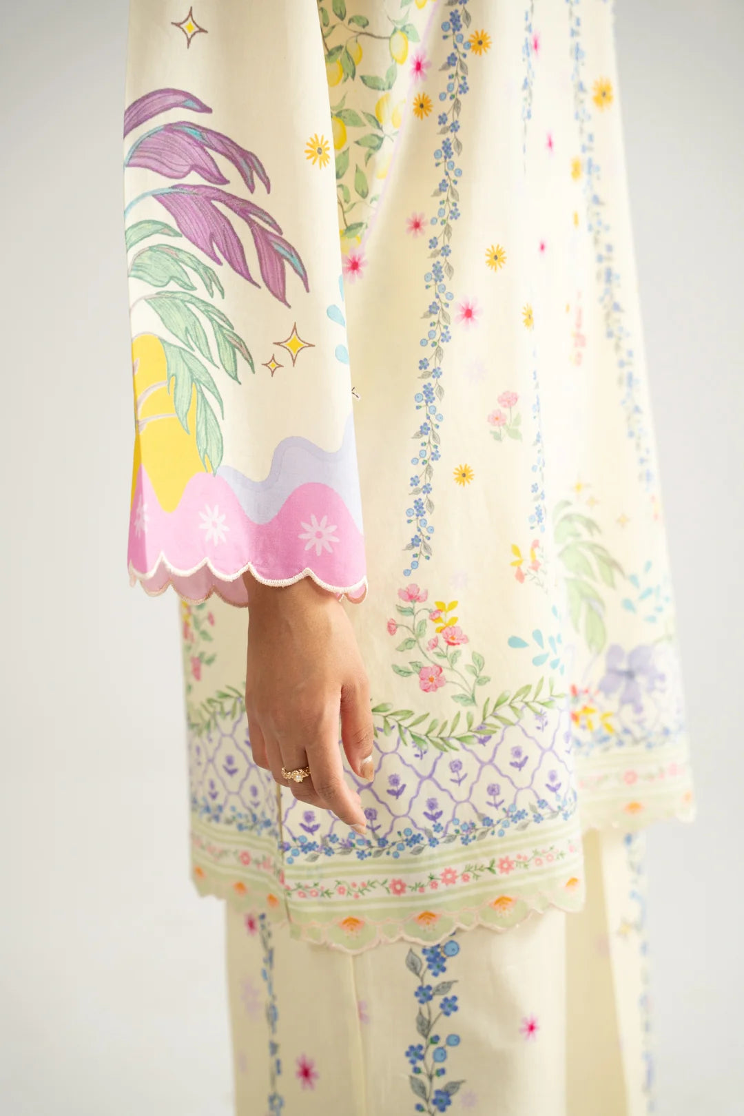 2 Piece Embroidered Lawn Suit