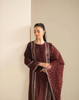 3 Piece Raw Silk Suit
